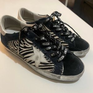 Golden goose super star size 8